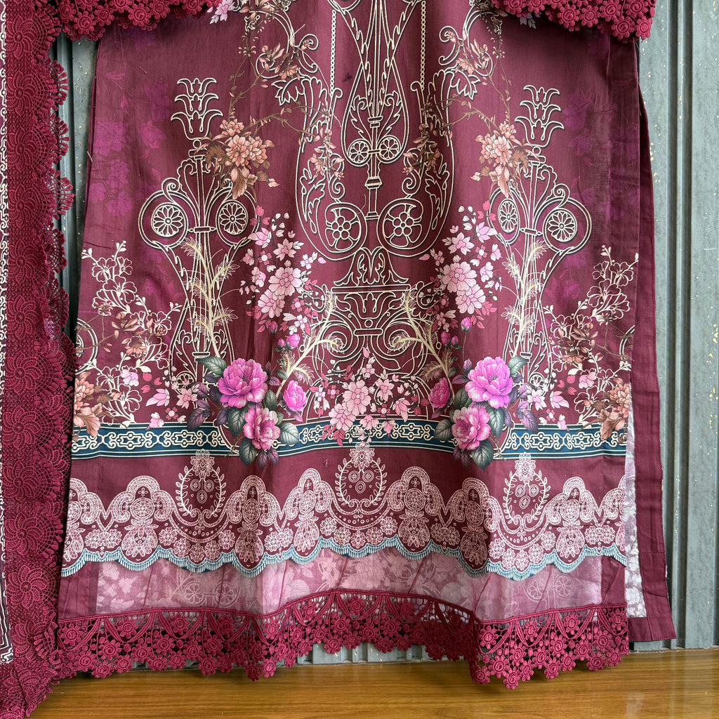 Zenaira Pakistani lawn suit