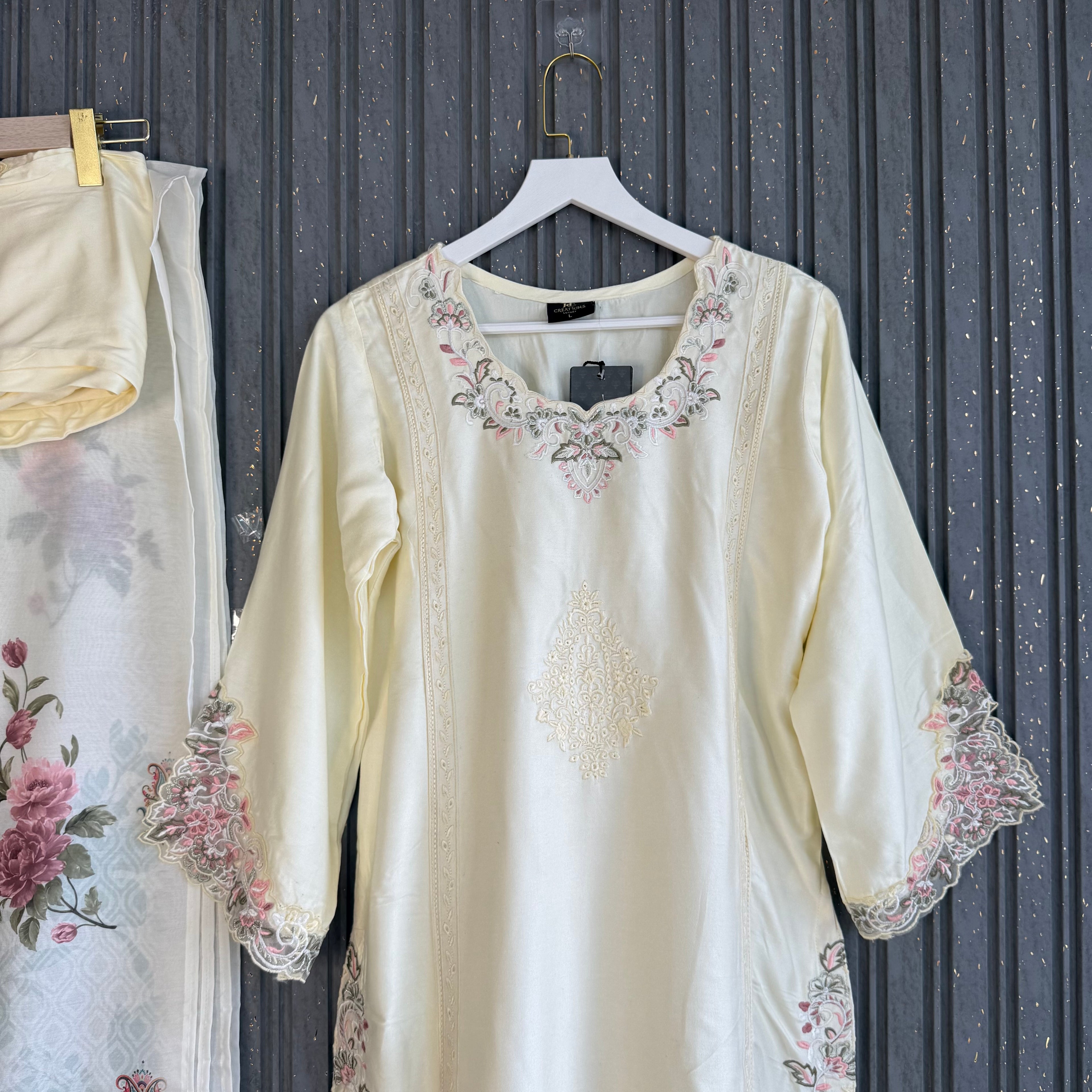 Sajjal Ali Pakistani rayon suit