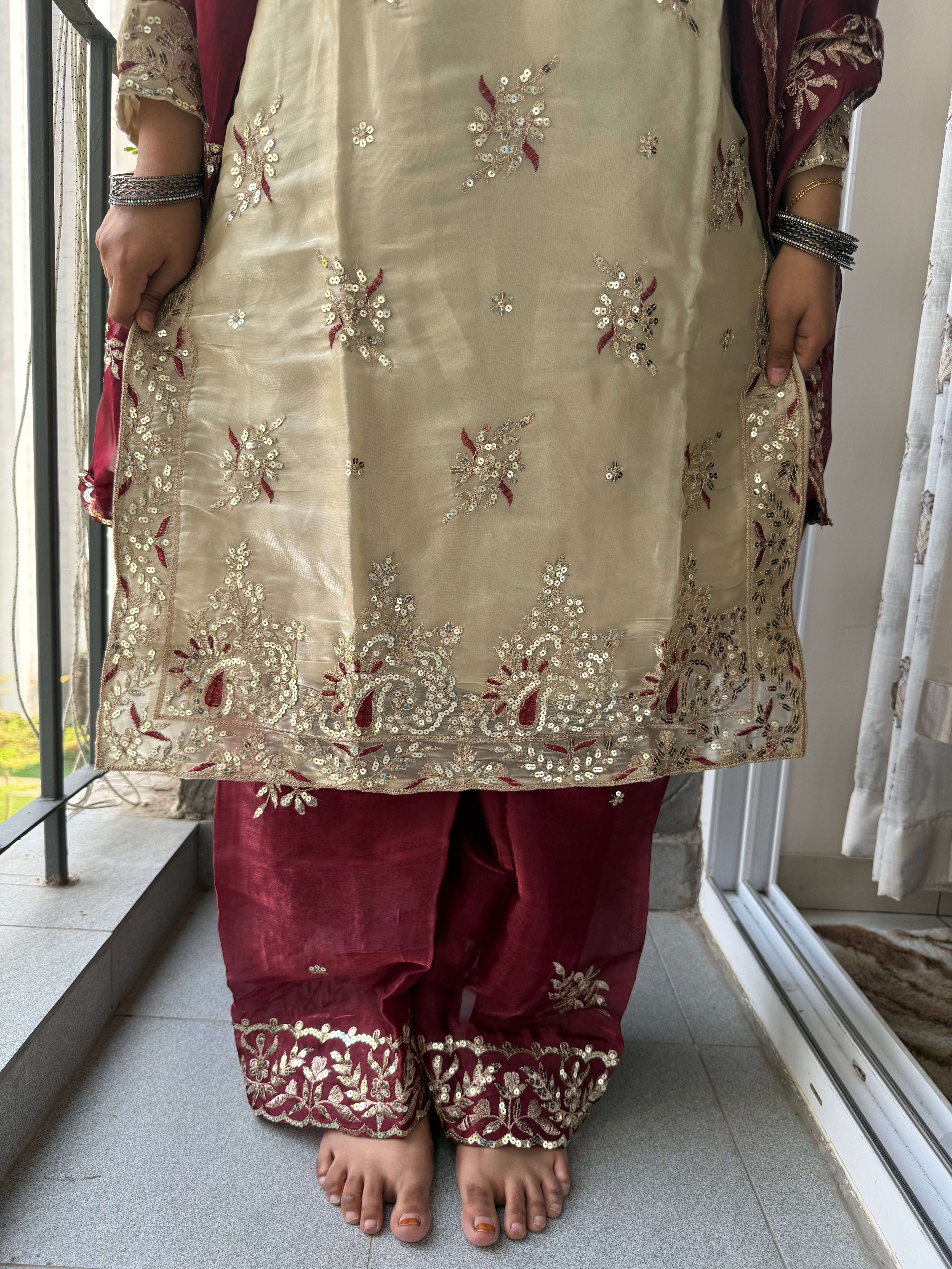 Rubaab-e-Afreen Eid outfit 🌙