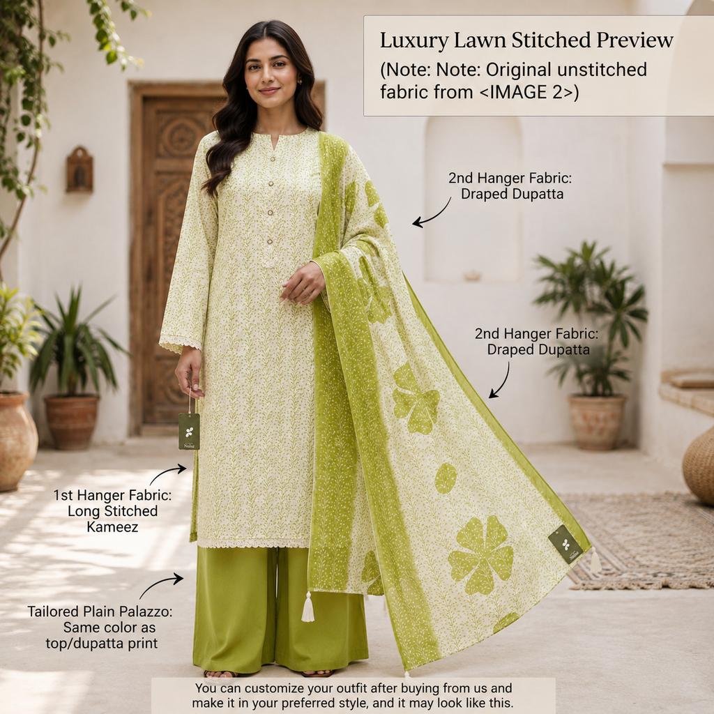 Iswa Pure Cotton Unstitched Suit