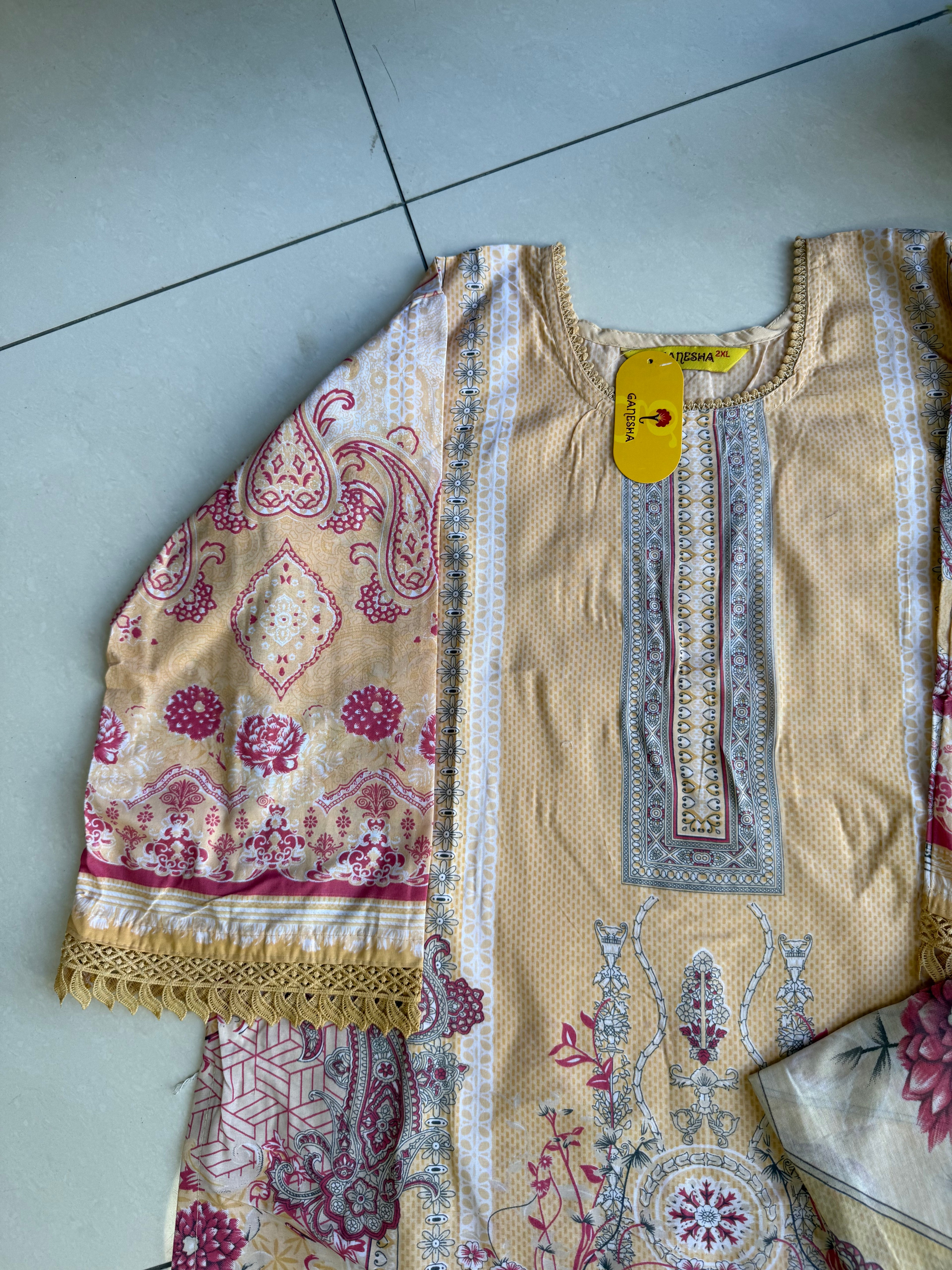 Pakistani cotton lawn suits