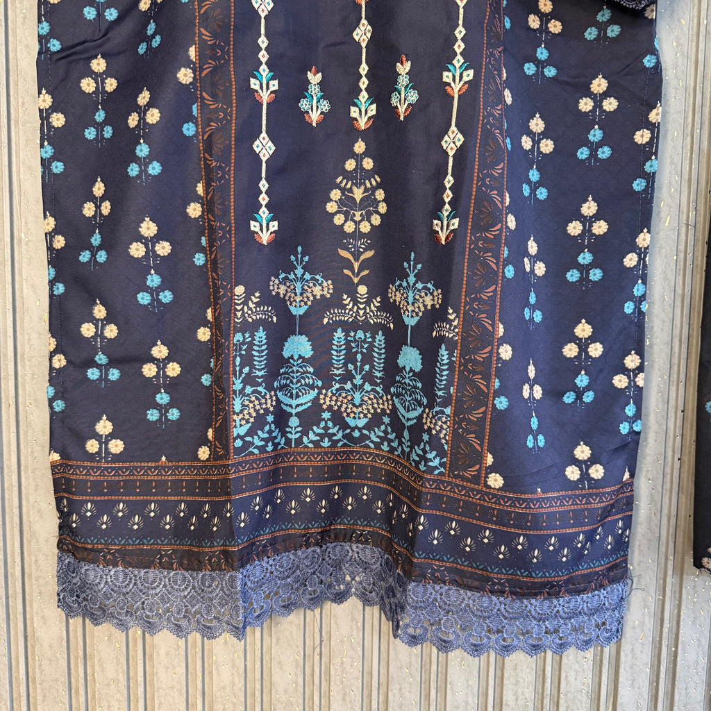 Pakistani cotton lawn suit