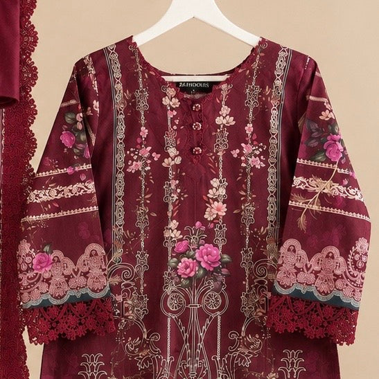 Zenaira soft Pakistani lawn