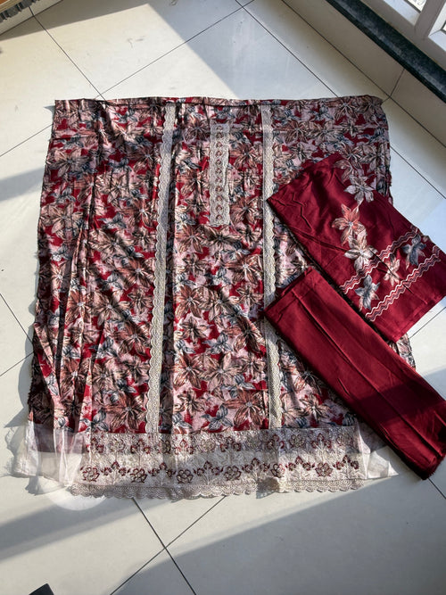 Dilkash Unstitched Suit