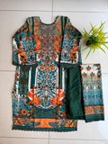 Pakistani Lawn Suit Rayon