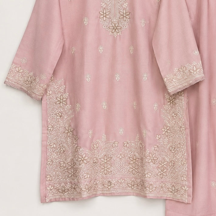 Nameera Soft Embroidered Pakistani Suit Set