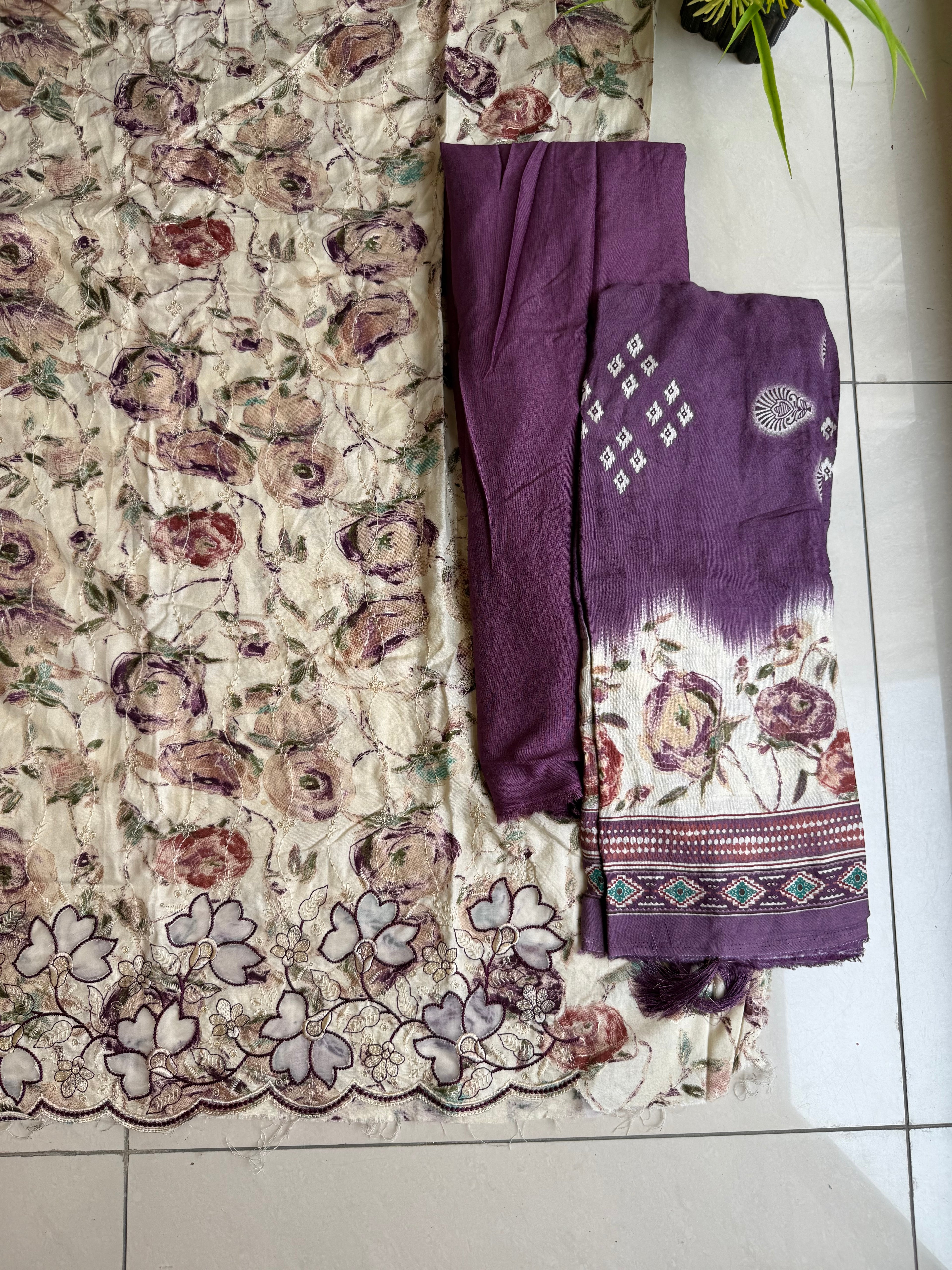 Lameesa unstitched suit