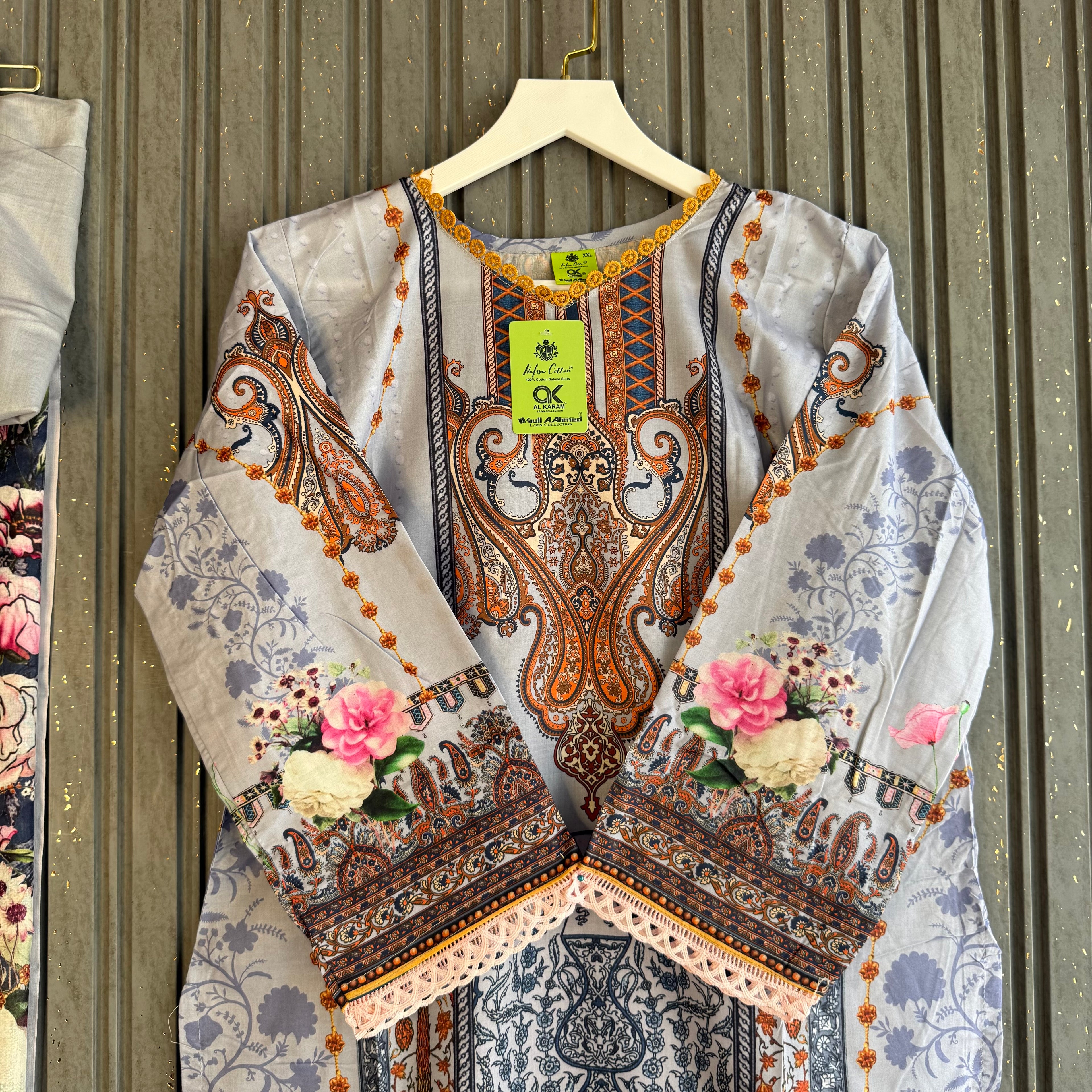 Yumna Pakistani cotton suit