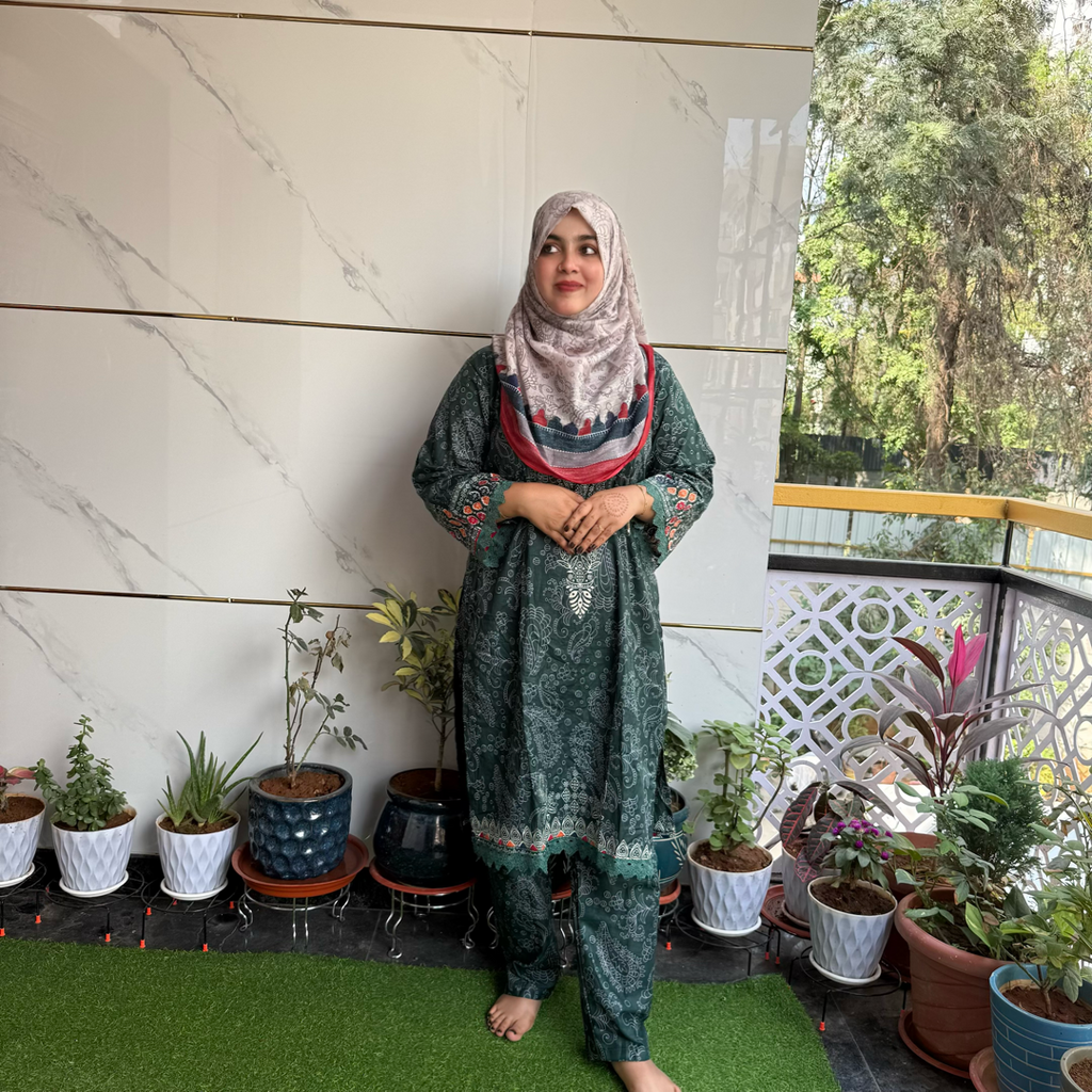Rumana Pakistani suit pure cotton