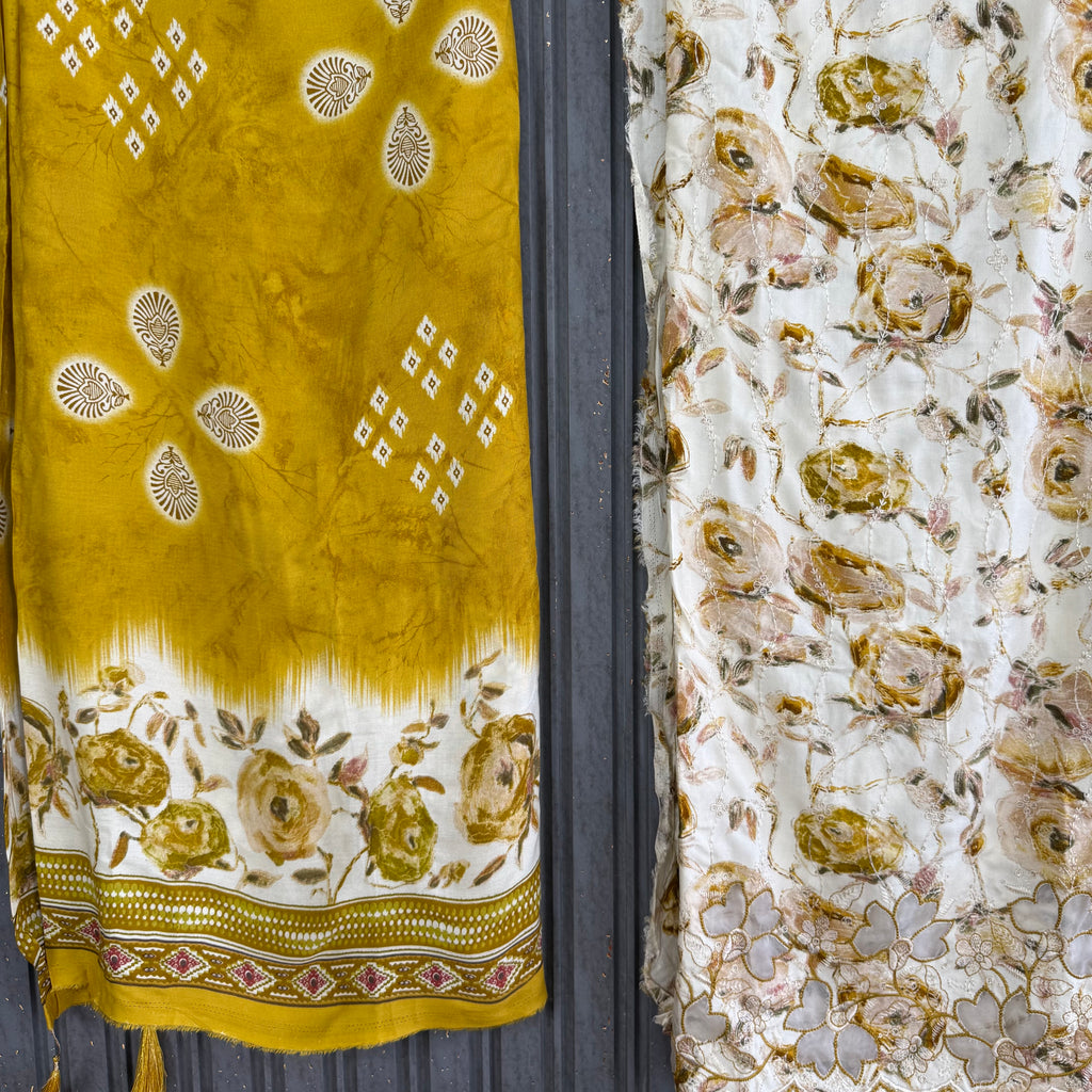 Tooba daqami unstitched suit