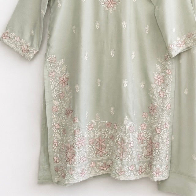 Nameera Soft Embroidered Pakistani Suit Set