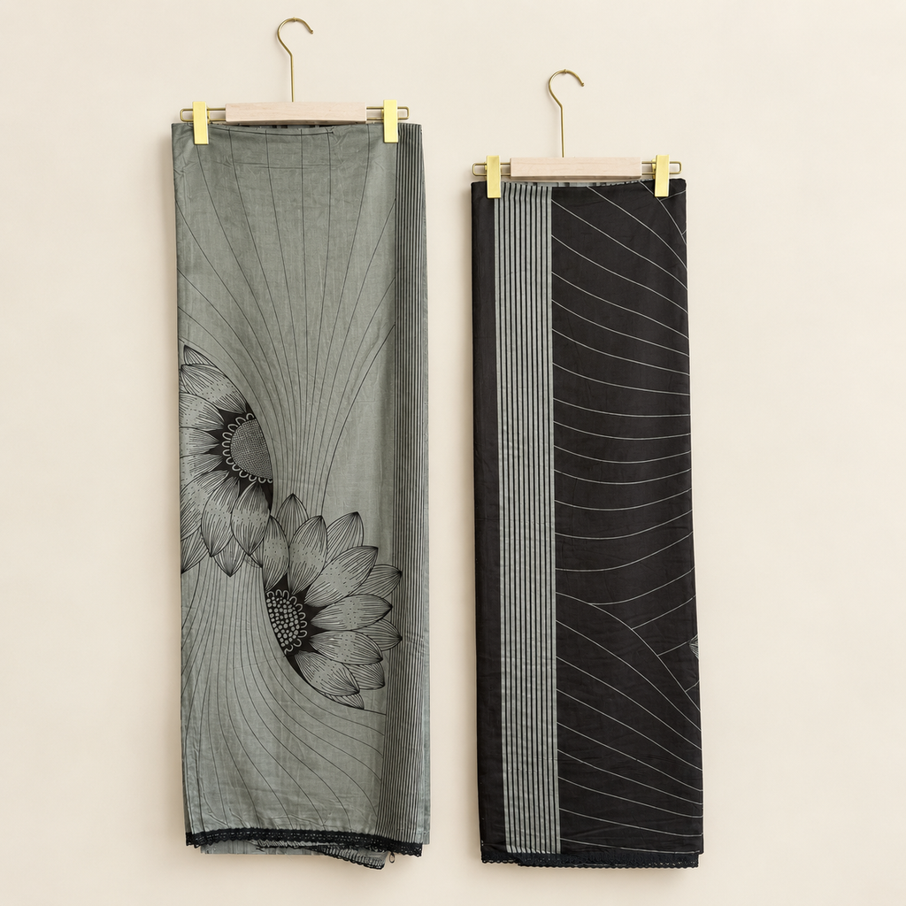 Sanober soft Unstitched suit