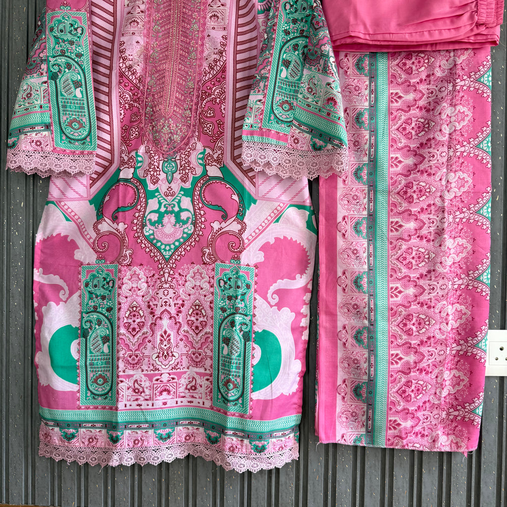 Sana batool pakistani lawn edit