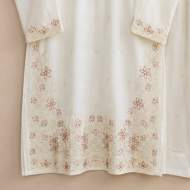 Nameera Soft Embroidered Pakistani Suit Set