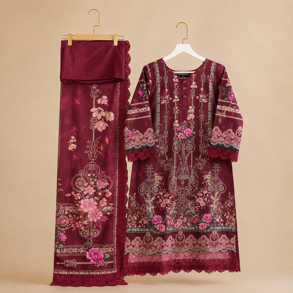 Zenaira soft Pakistani lawn