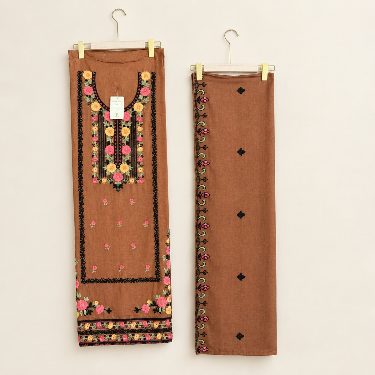 Kashmiri unstitched suit