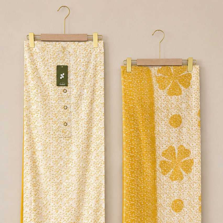 Iswa Pure Cotton Unstitched Suit