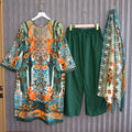 Afshan Pakistani Lawn Suit Rayon