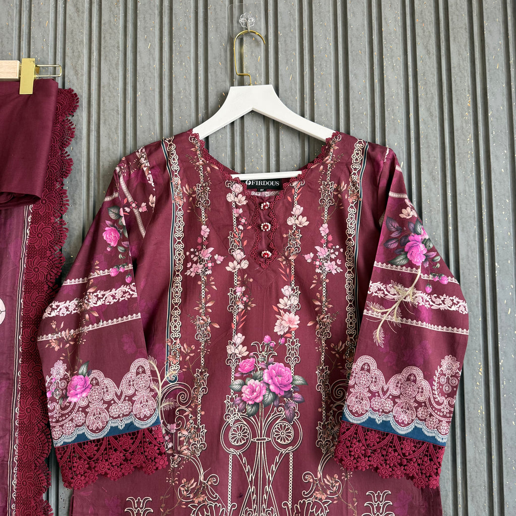 Zenaira Pakistani lawn suit