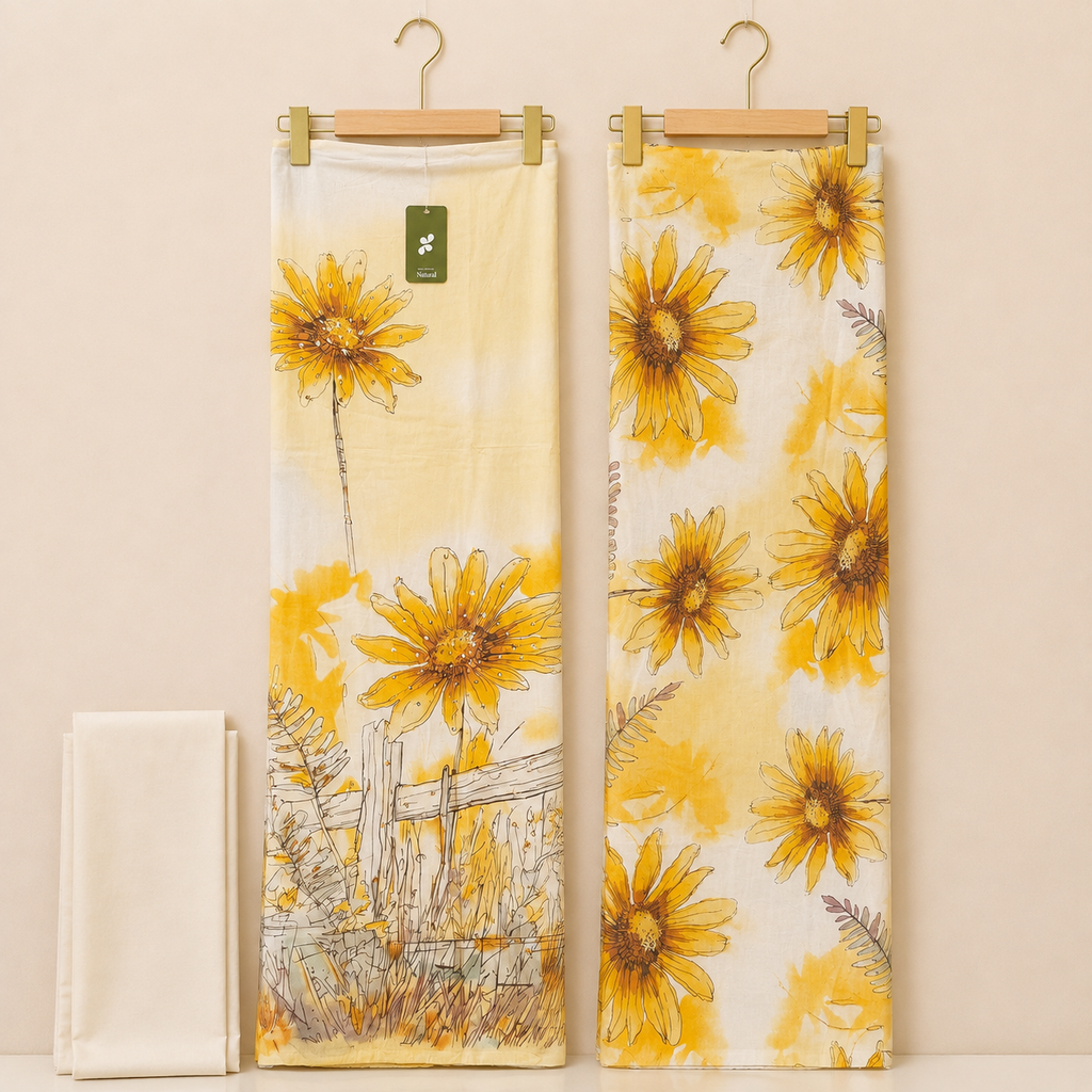 Luqhat Buttery Cotton Floral Unstitched Suit
