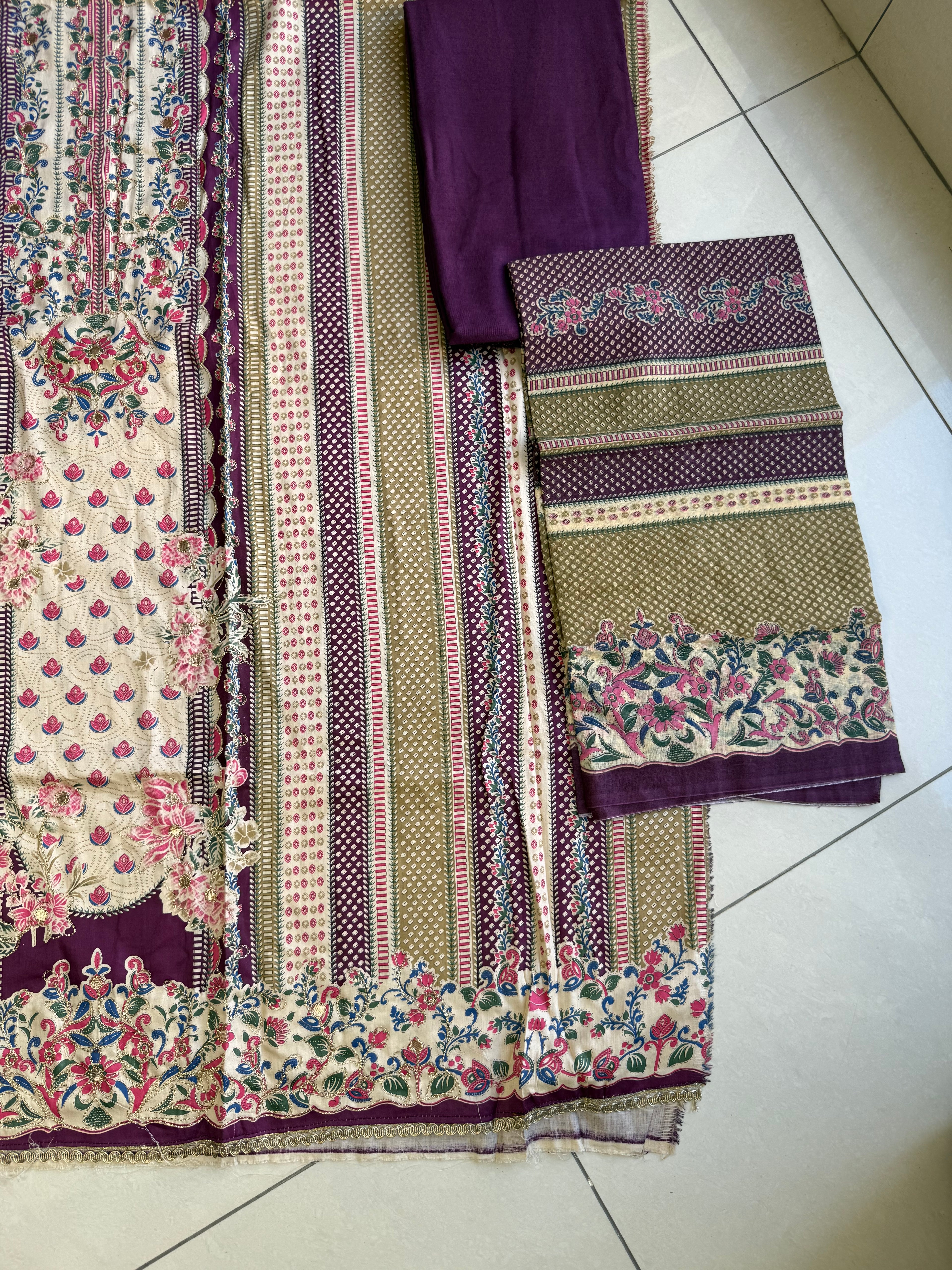 Hamdan Unstitched Suit