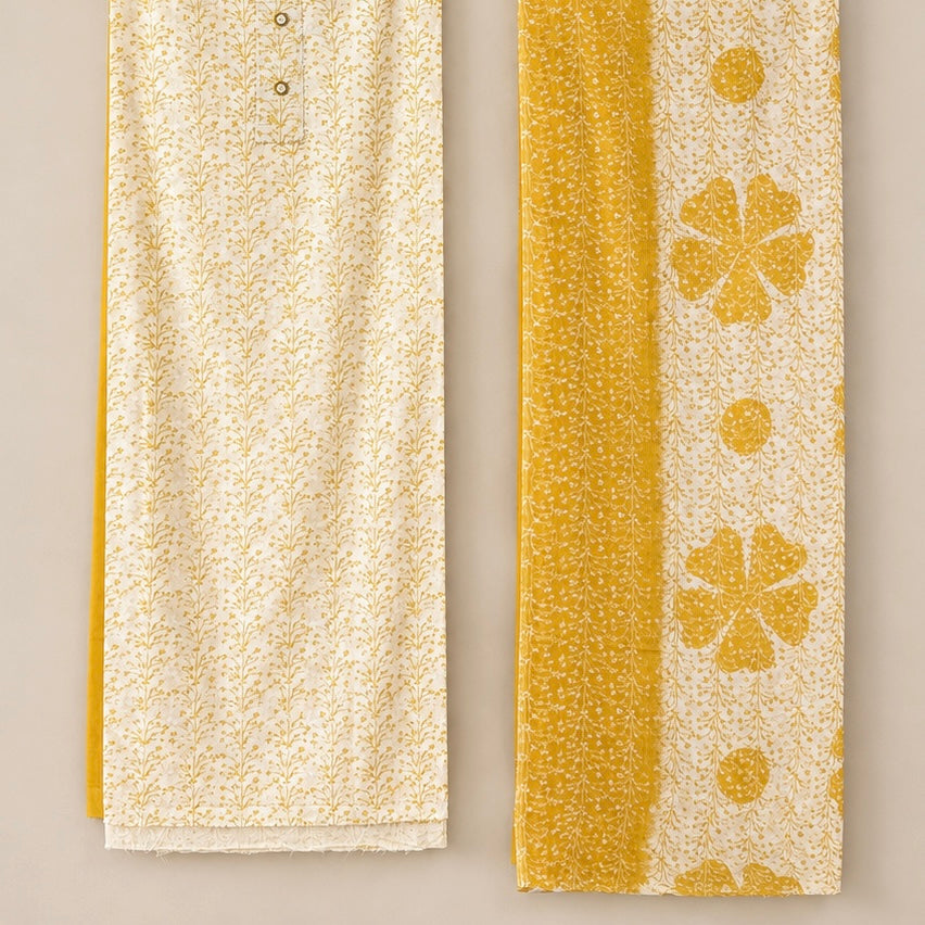Iswa Pure Cotton Unstitched Suit