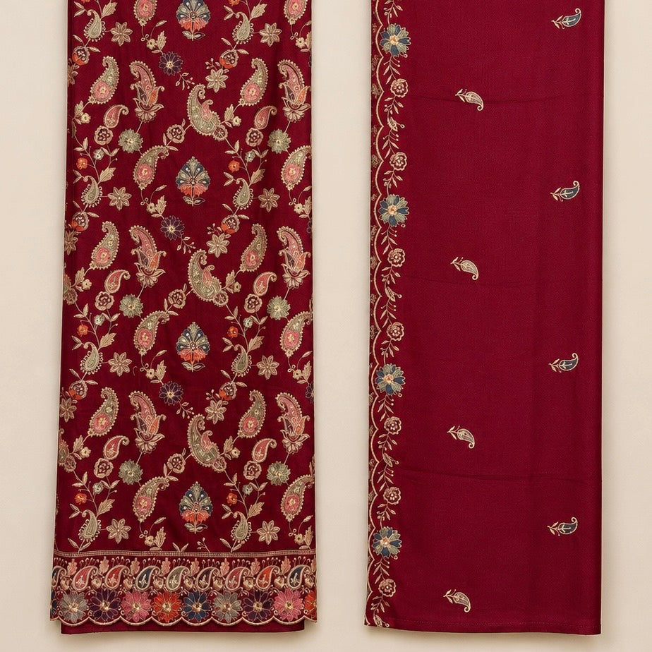 Narmeen Premium Unstitched 3 Piece Luxury Rayon Collection