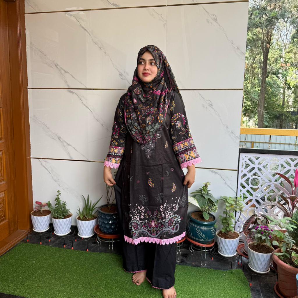 Rumana Pakistani suit pure cotton