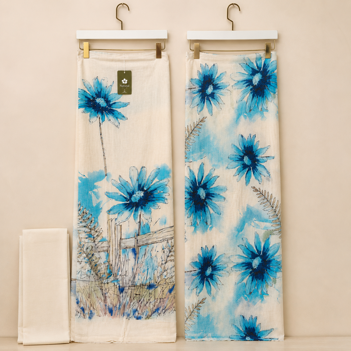 Luqhat Buttery Cotton Floral Unstitched Suit