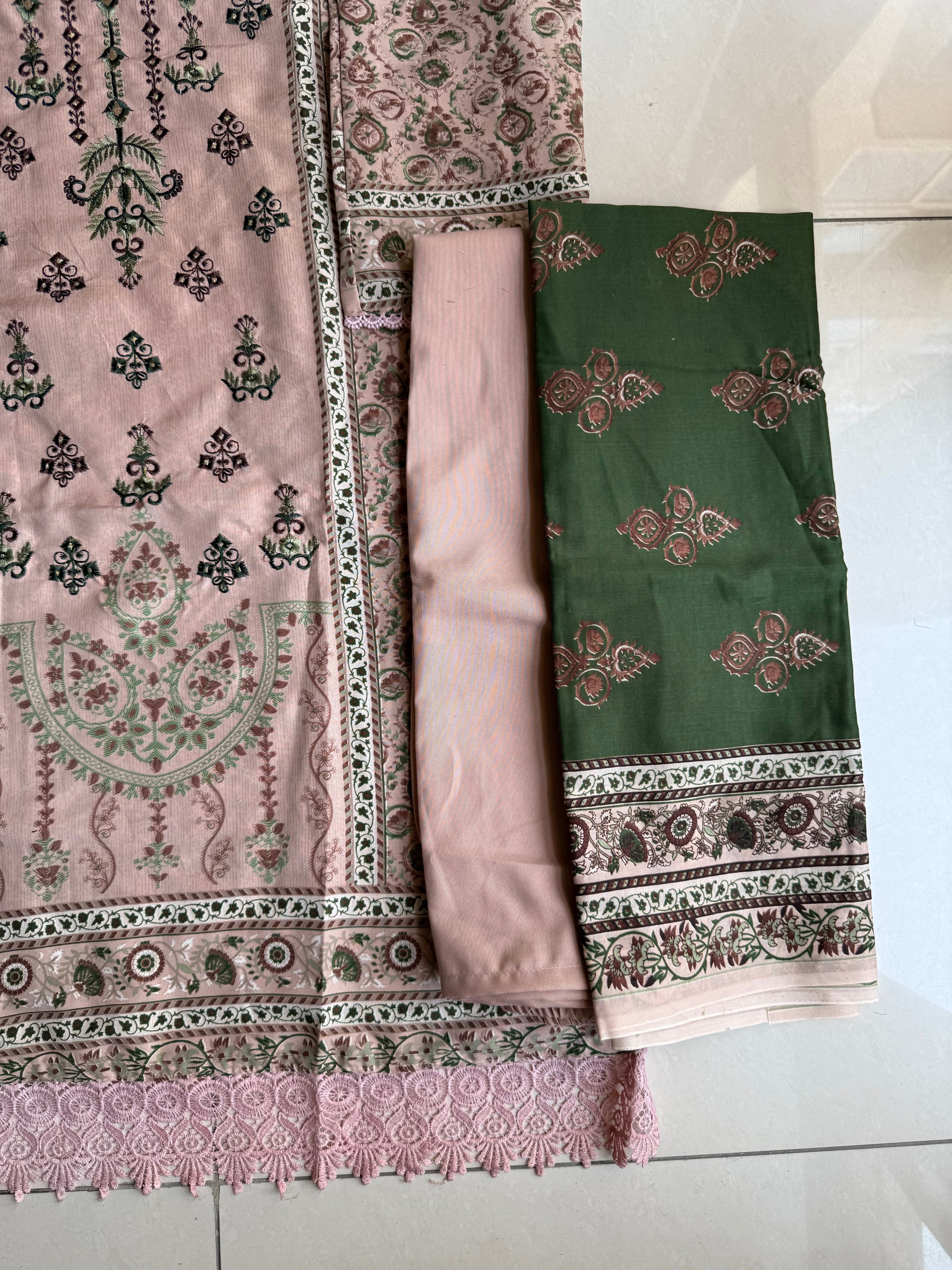 Pakistani cotton lawn suit
