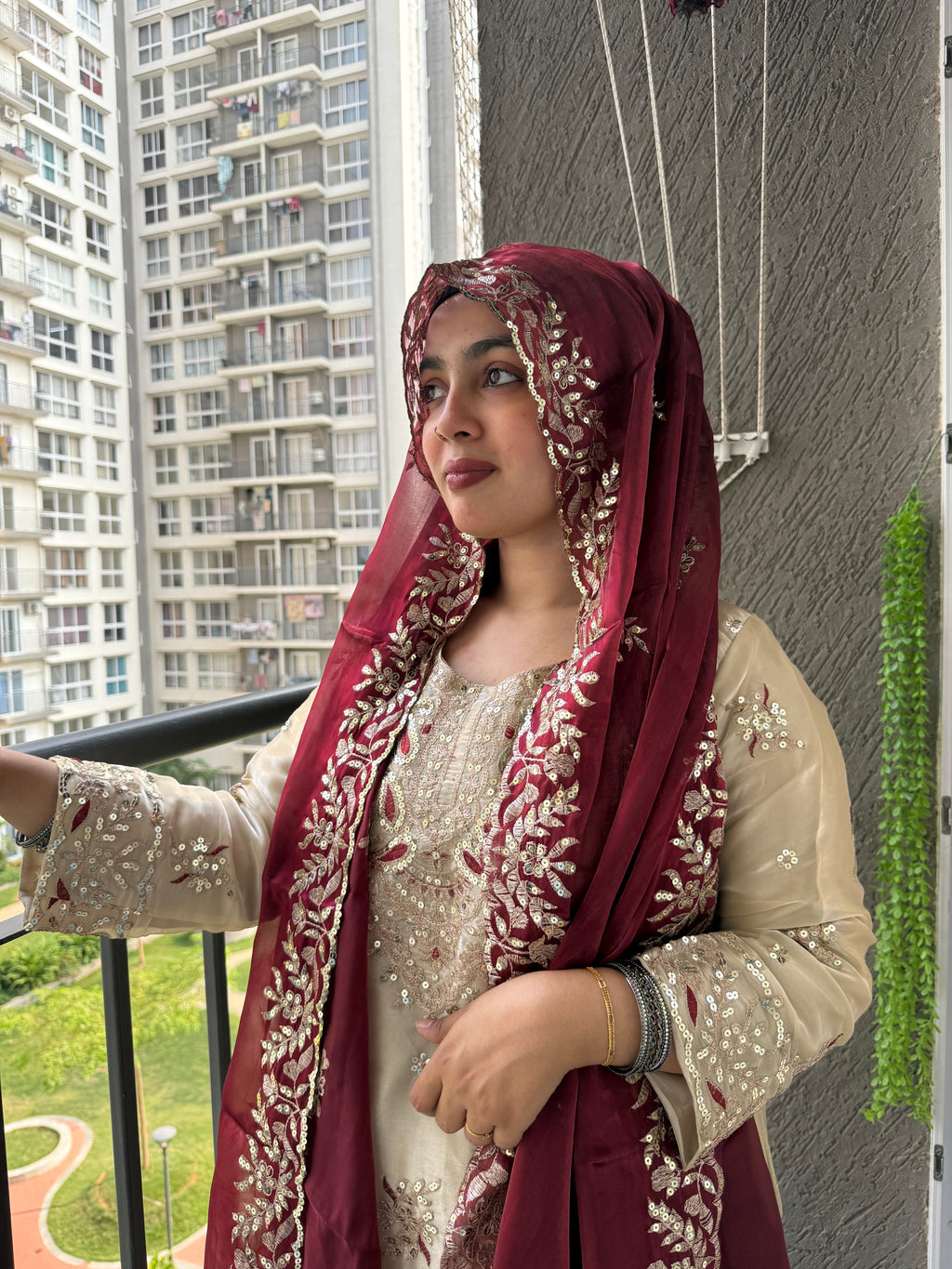 Rubaab-e-Afreen Eid outfit 🌙