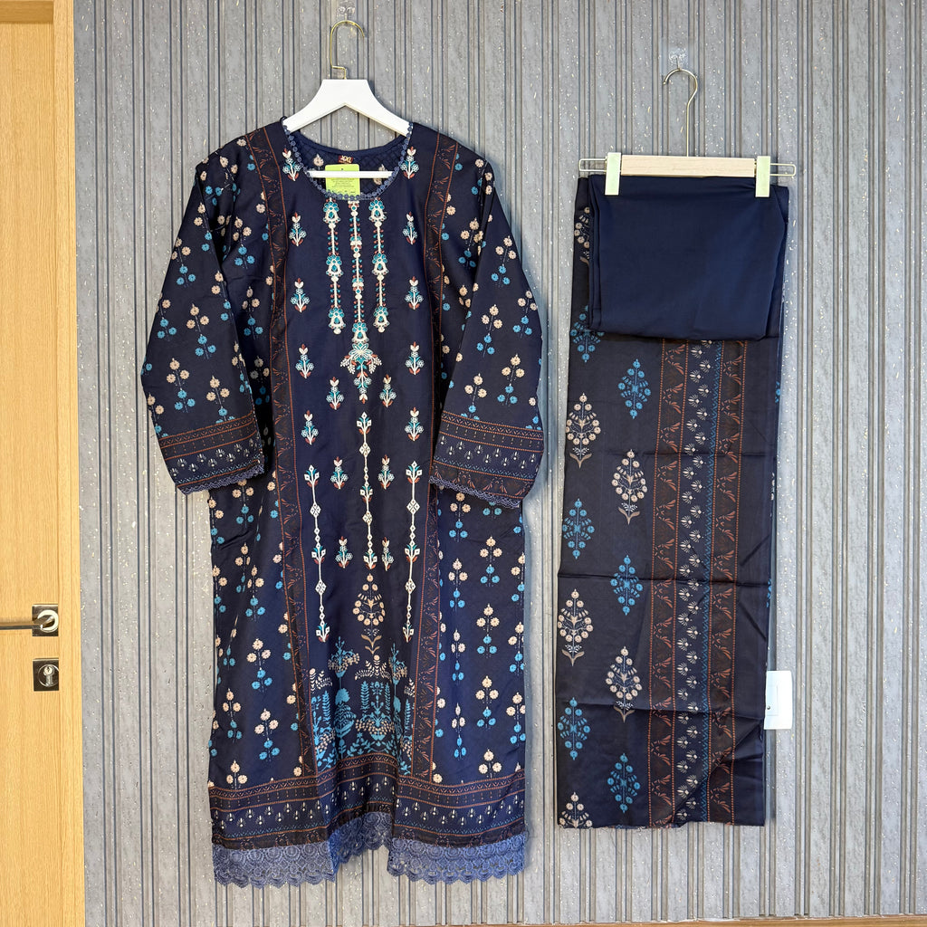 Pakistani cotton lawn suit