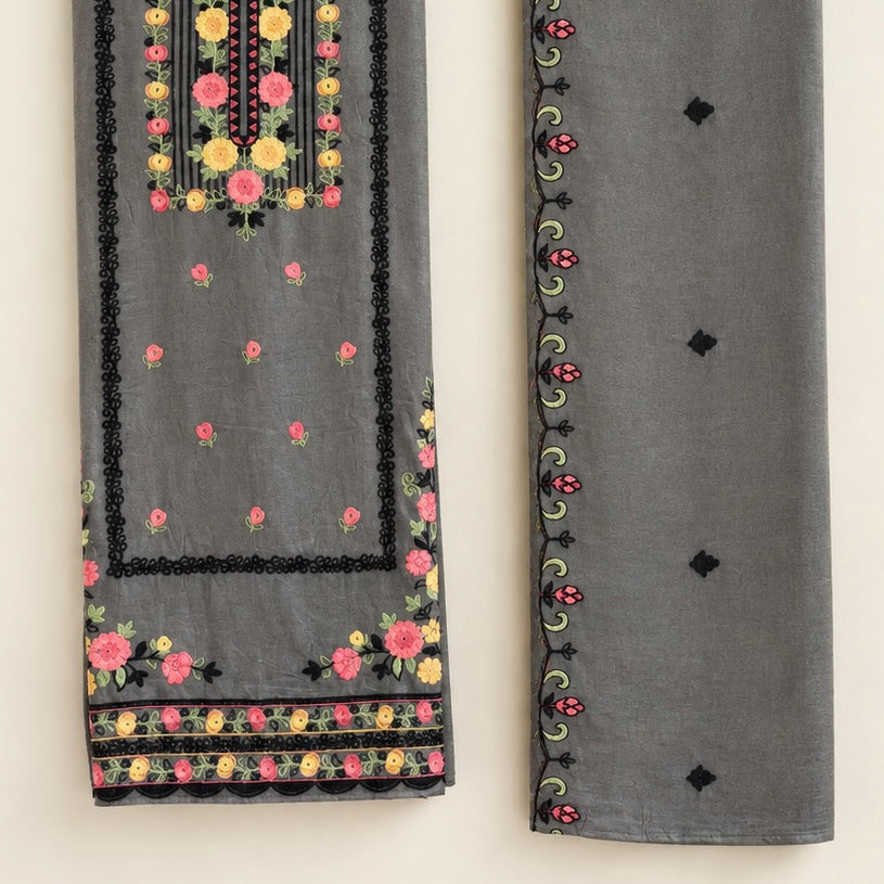 Kashmiri unstitched suit