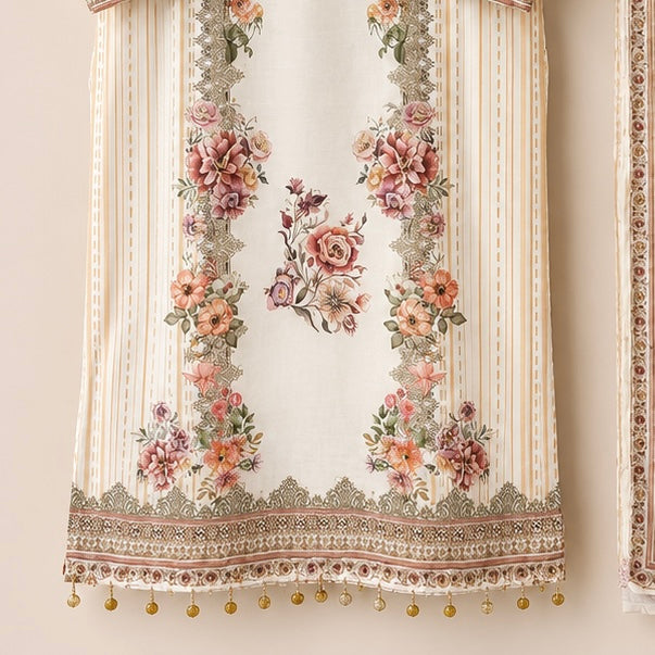 Darain Eid Muslin suit