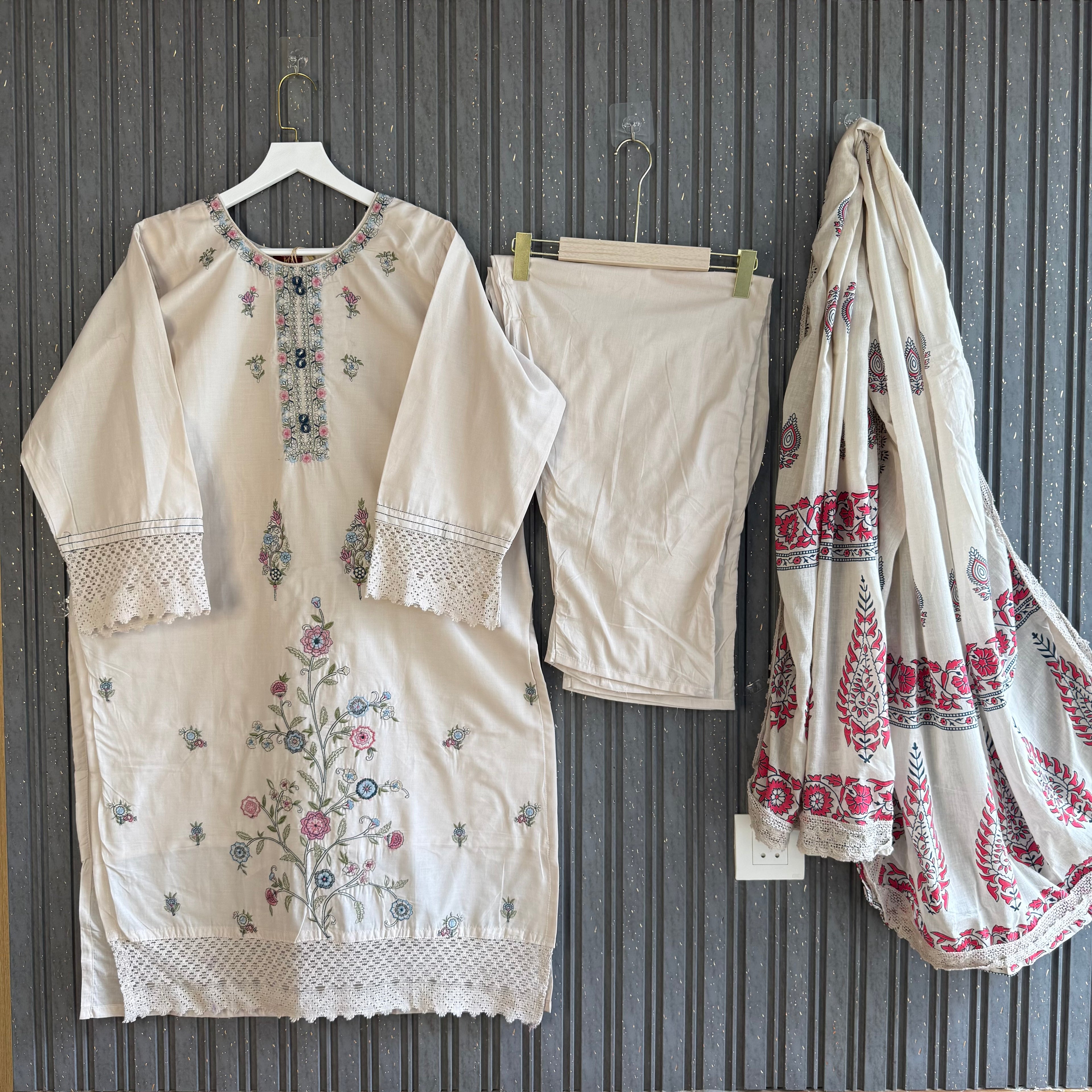 Adeeba Pakistani cotton suit