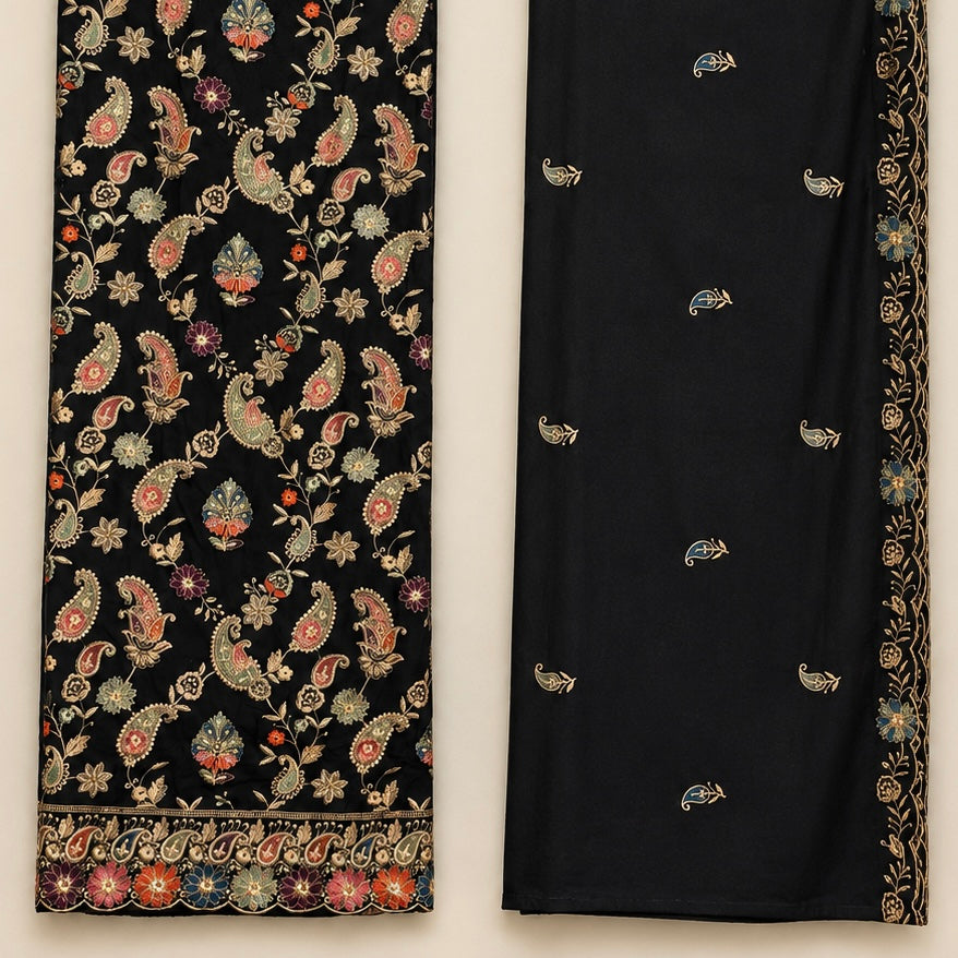 Narmeen Premium Unstitched 3 Piece Luxury Rayon Collection