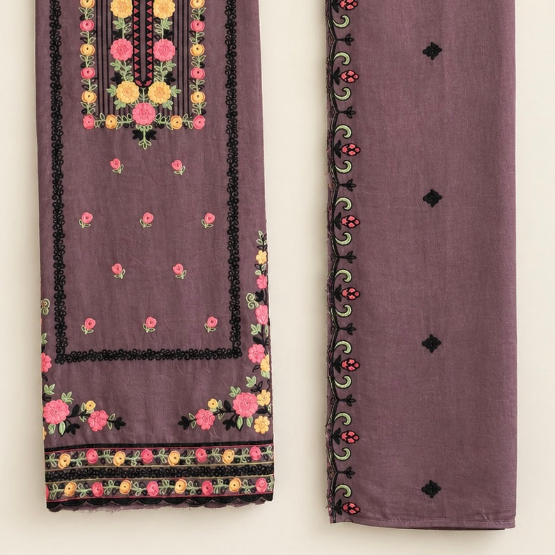 Kashmiri unstitched suit