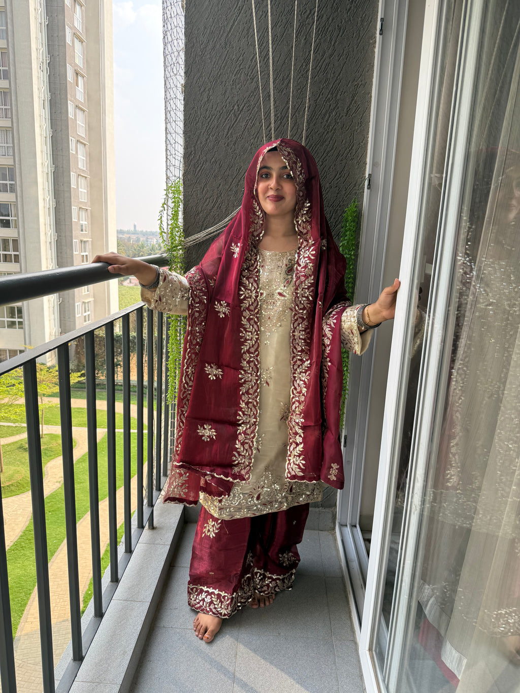 Rubaab-e-Afreen Eid outfit 🌙