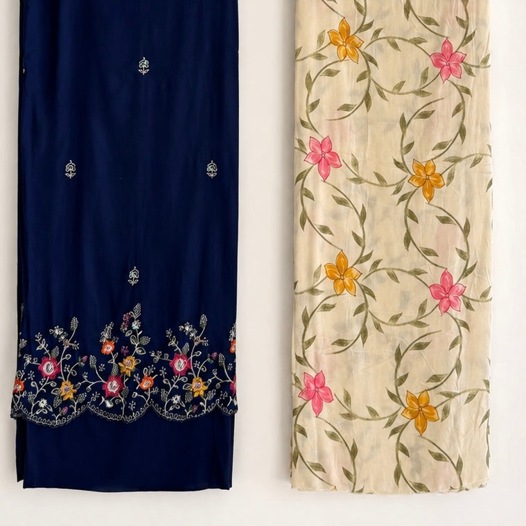 Rimshaara Premium Rayon Unstitched Suit