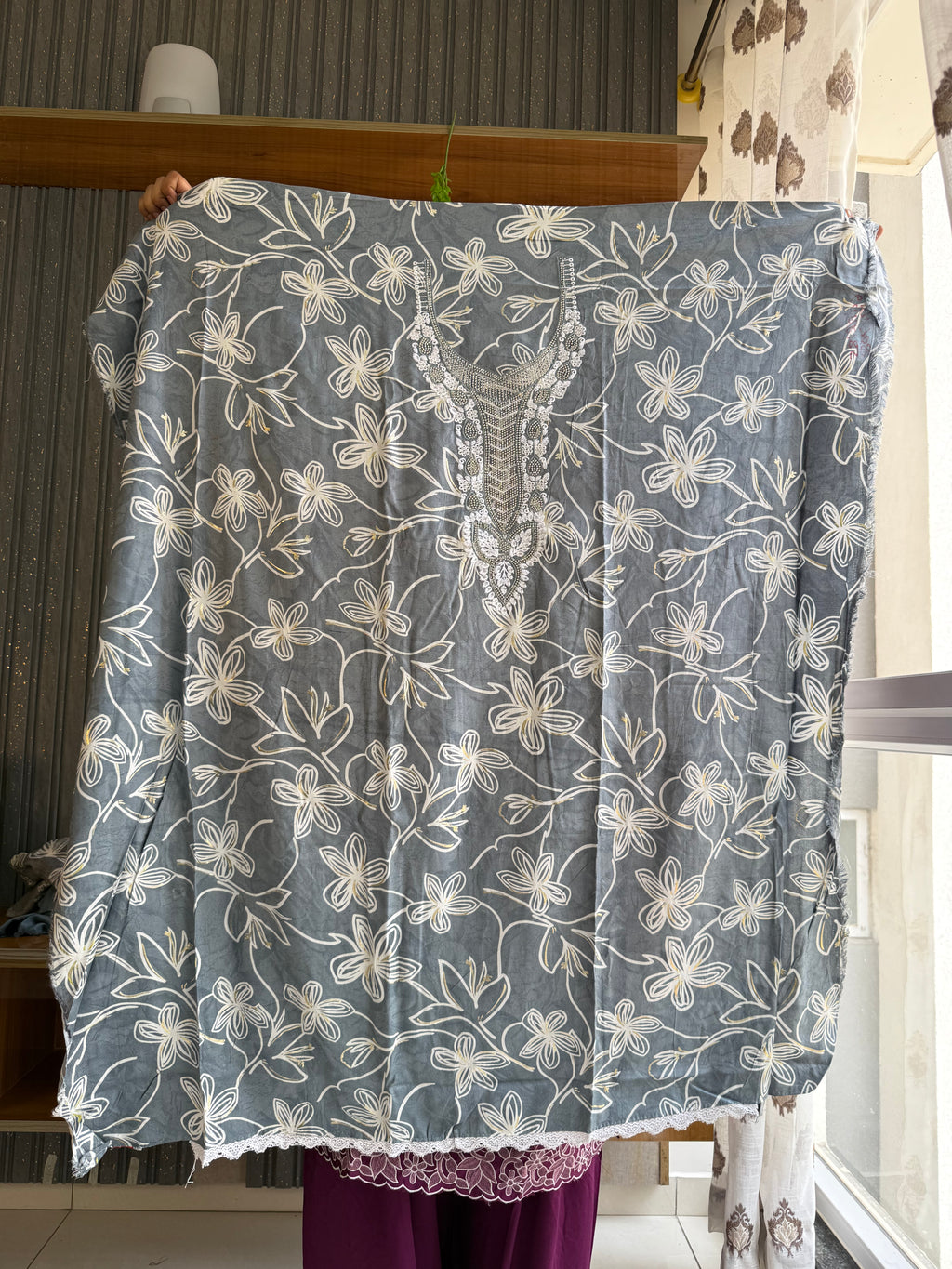 Zamrood Unstitched suit