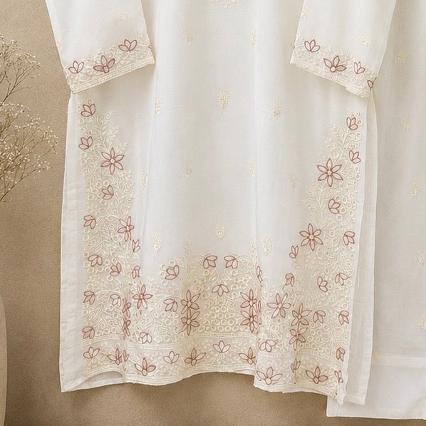 Nameera Soft Embroidered Pakistani Suit Set