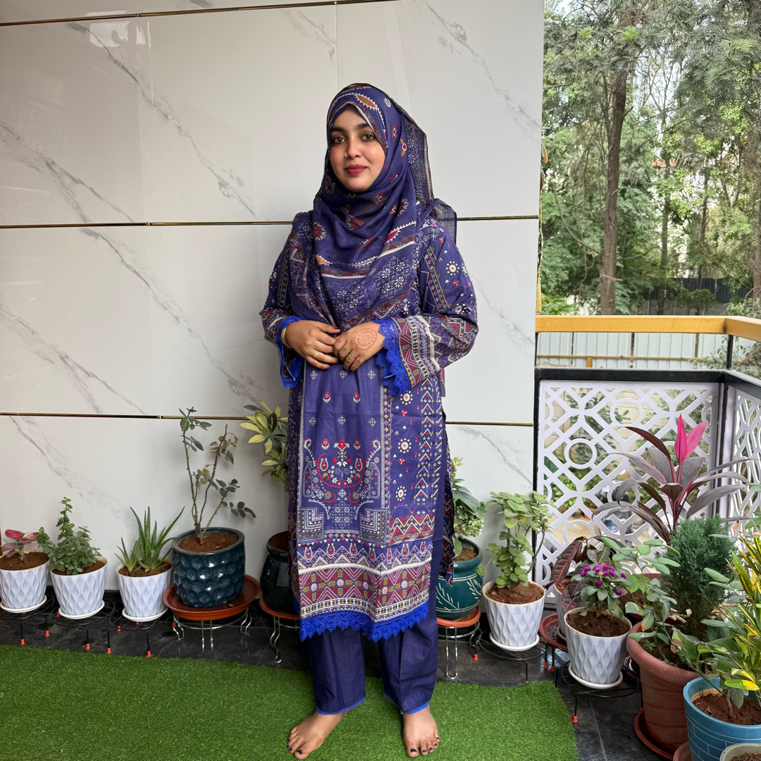Rumana Pakistani suit pure cotton