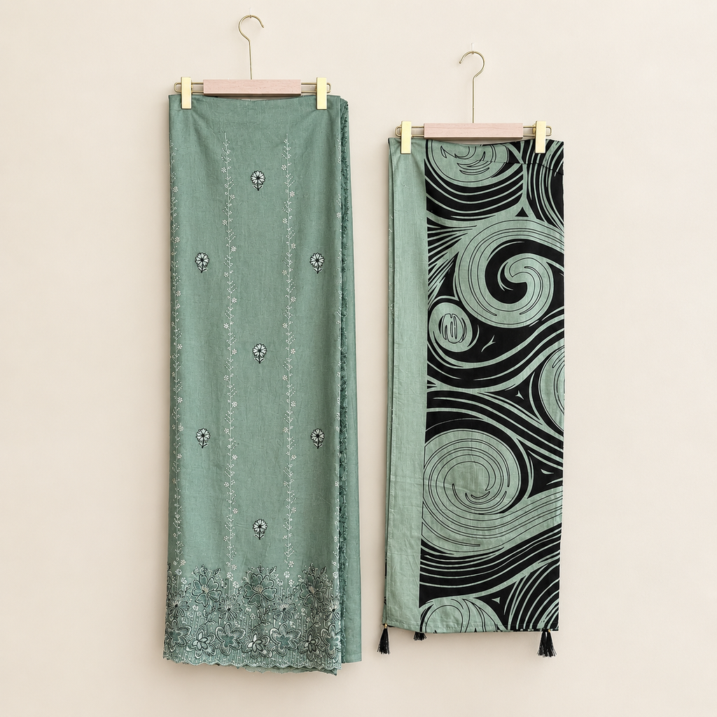 Isma Rayon unstitched suit