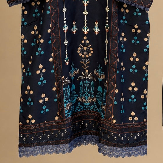 Pakistani cotton lawn suit