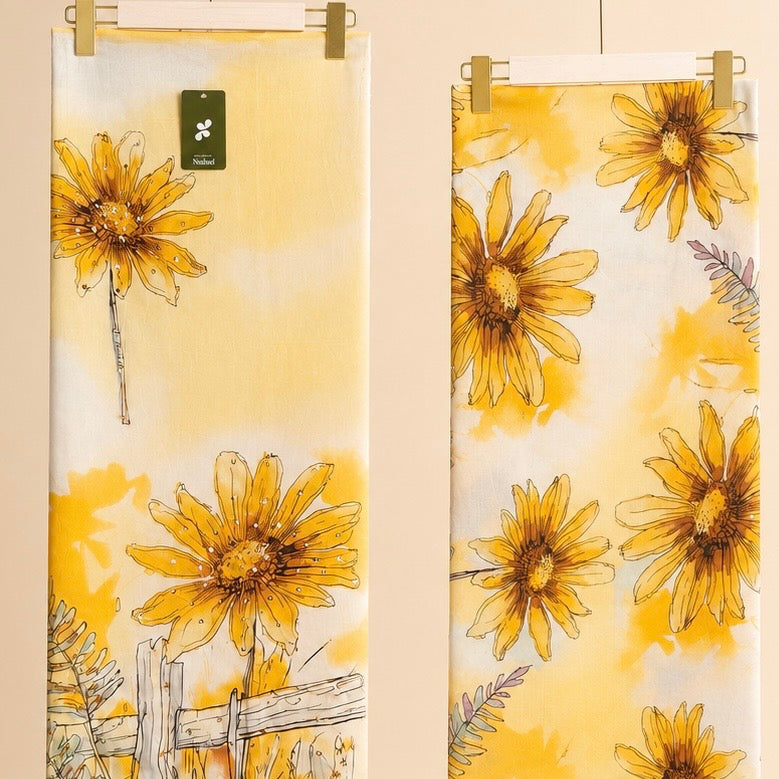 Luqhat Buttery Cotton Floral Unstitched Suit