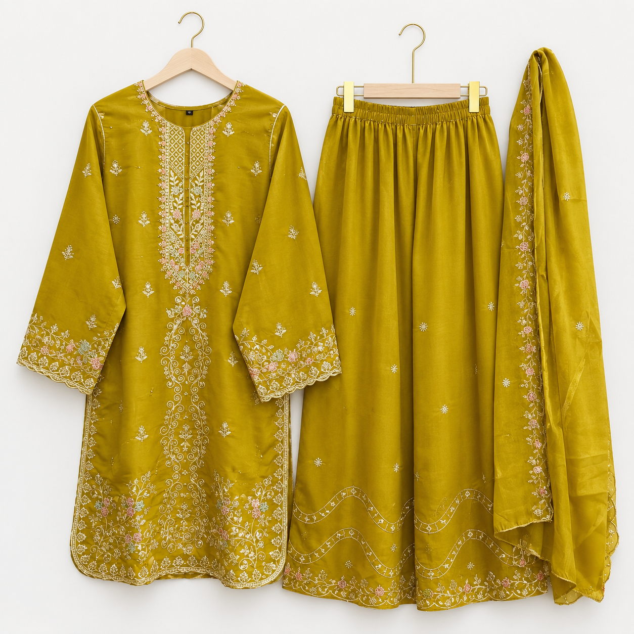 Ishfa palazzo set