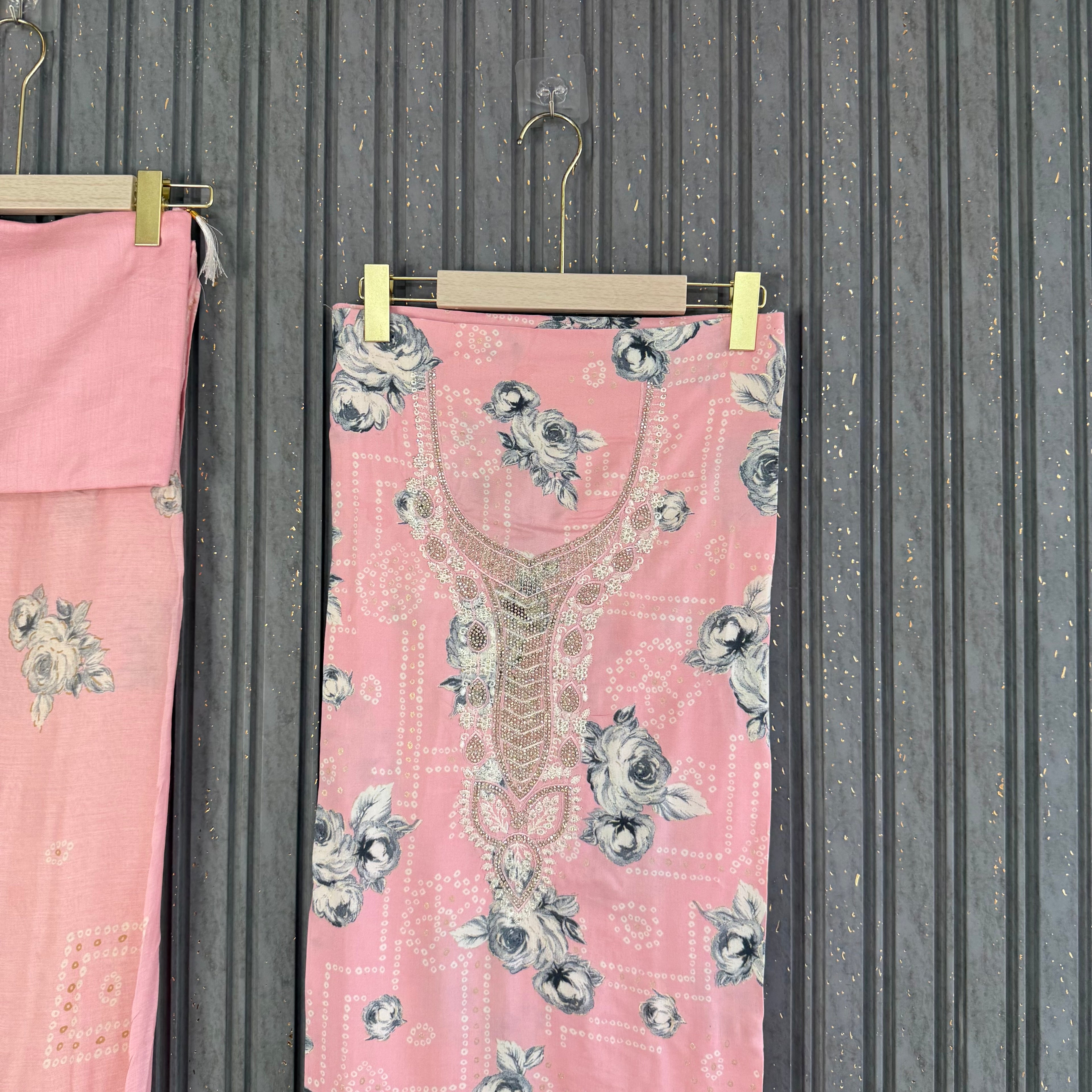 Mariyam Nafees soft unstitched suit