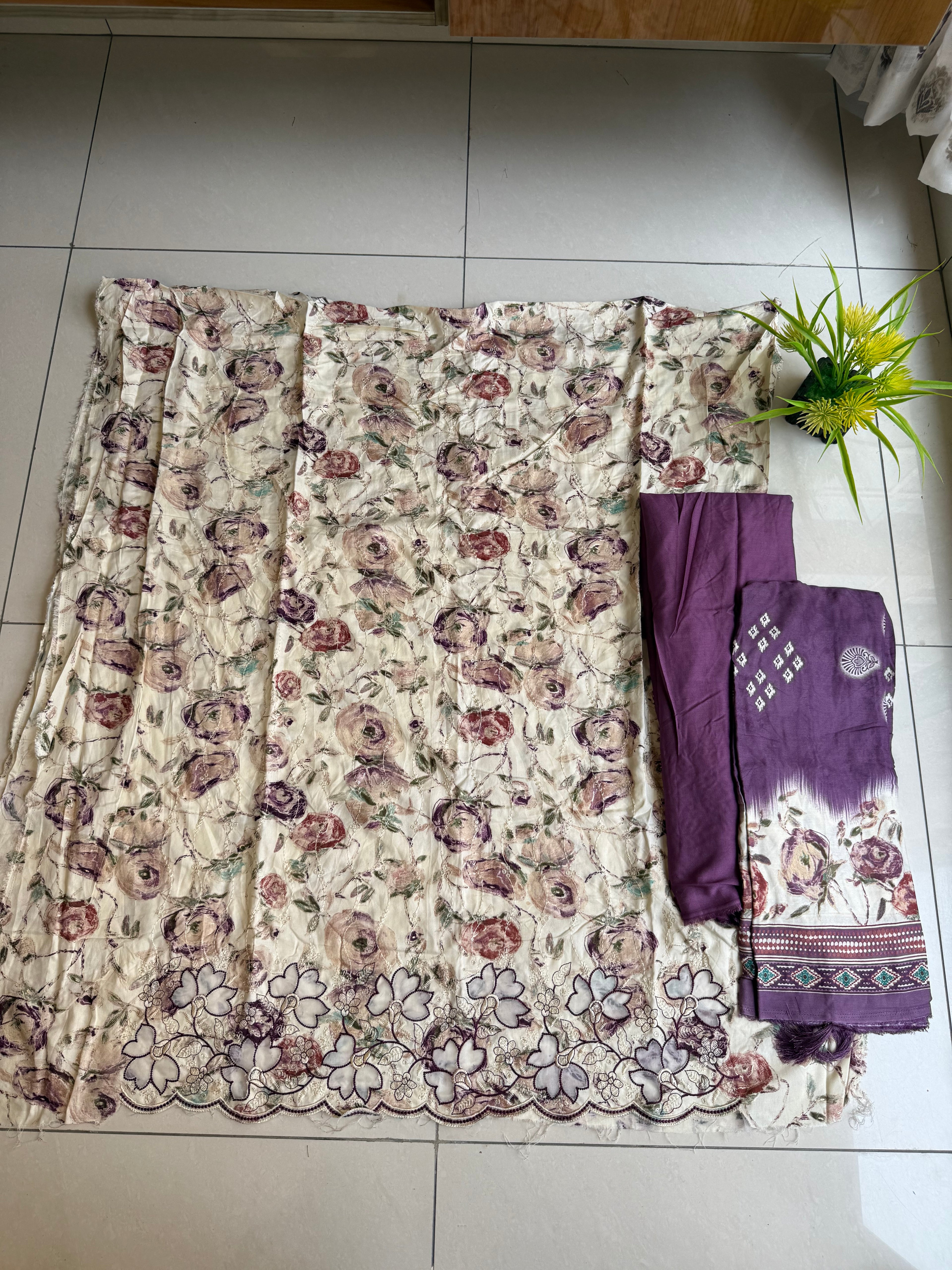 Lameesa unstitched suit