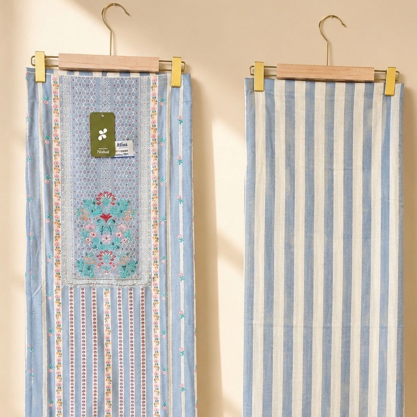 Hamza Pure Cotton Unstitched Suit