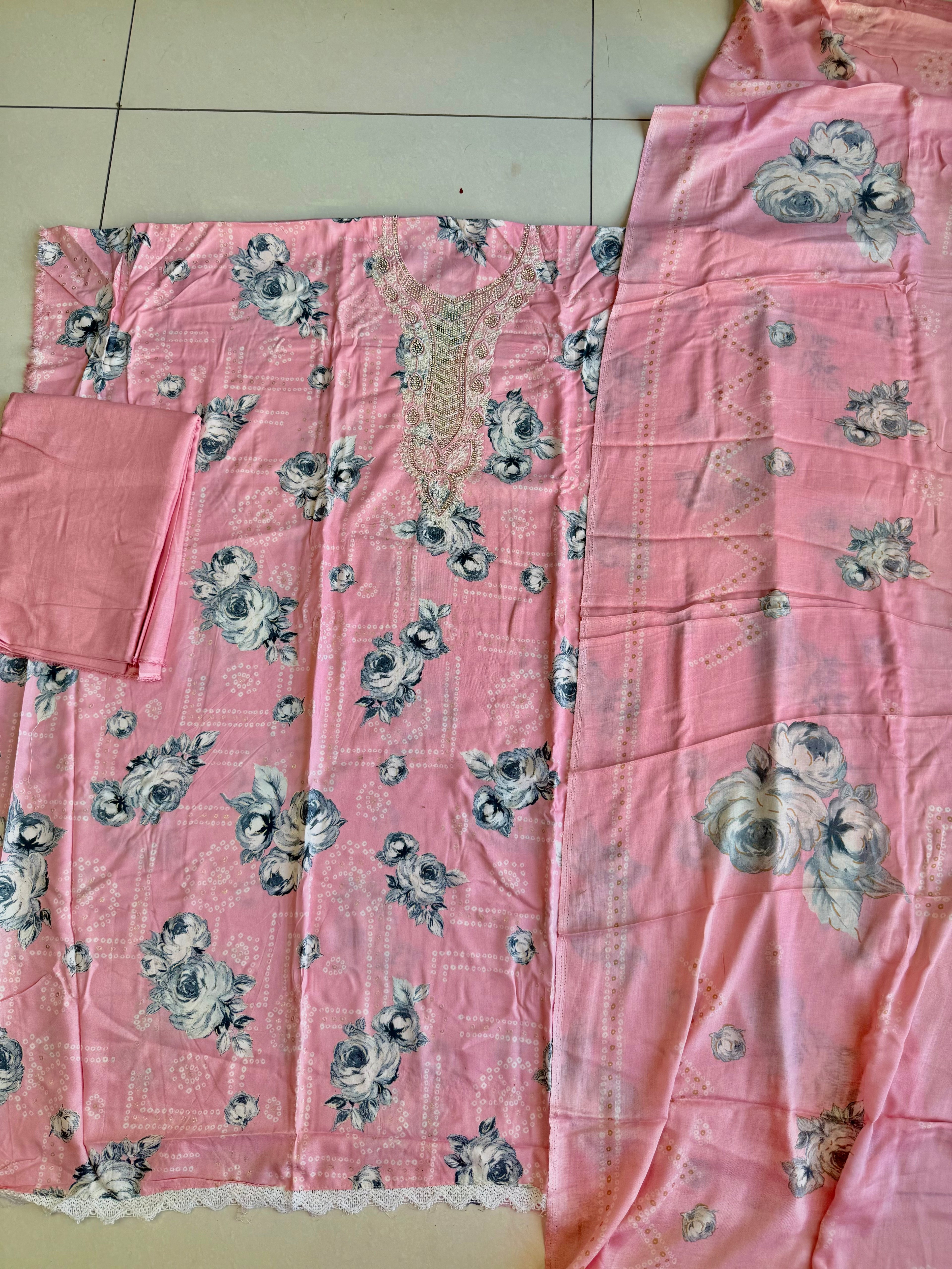 Hureyla soft unstitched suit